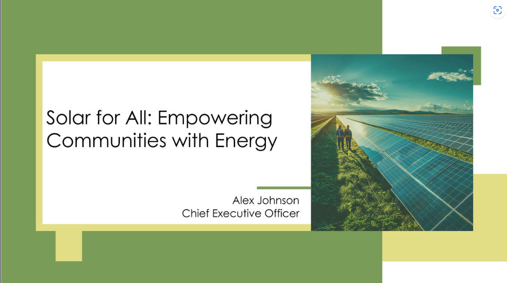 Empowering Communities with Solar Energy 